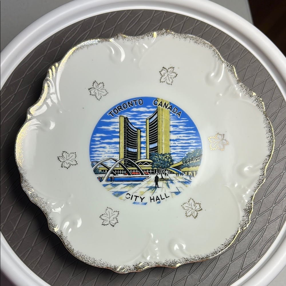 City Hall Decorative Plate